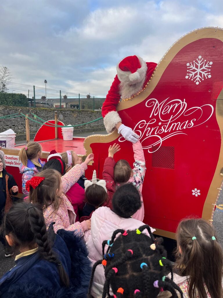 santa came to visit